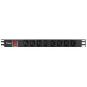 Lanberg pingeregulaator PDU 19" 8xIEC