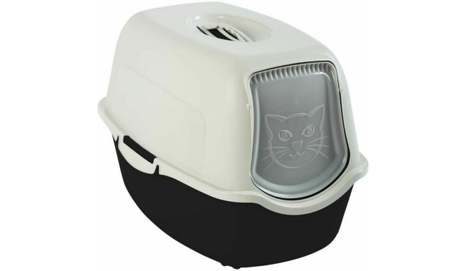 Cat Litter Box Rotho My Pet BAILEY 56 x 28 x 39 cm White/Black