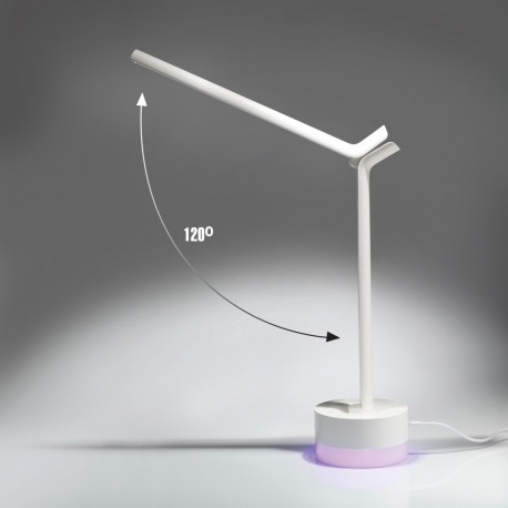 Tiross puutetundlik laualamp 22SMD LED 8W valge TS-1816