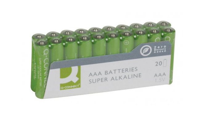 Patareid Q-Connect Super Alkaline AAA LR03, 20 patareid