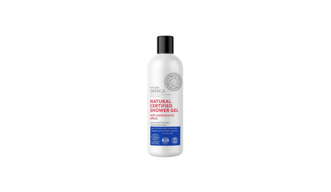 NATURA SIBERICA GEL CORPORAL ANTIBACTERIANO 400ML