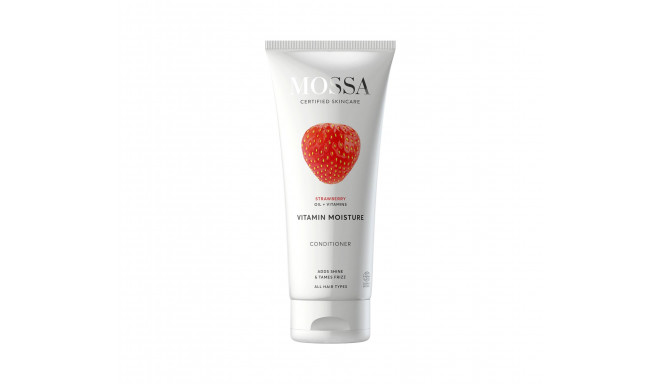 MOSSA VITAMIN MOISTURE ACONDICIONADOR STRAWBERRY VITAMINS TODO TIPO DE CABELLO 200ML