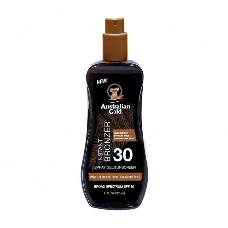 AUSTRALIAN GOLD INSTANT BRONZER SPRAY GEL SPF30 100ML