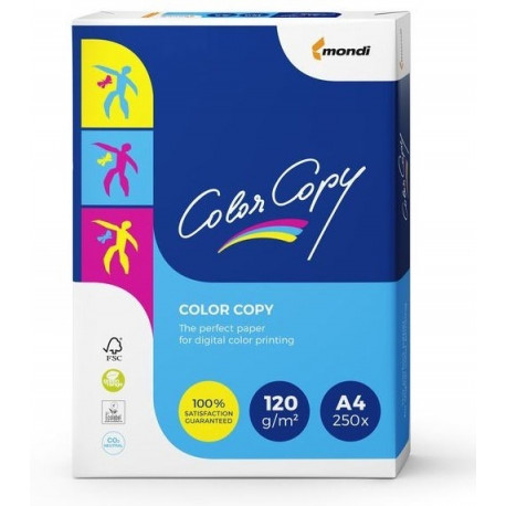 Mondi Color Copy 8687A12 (A4; 120 g/m2; 250 tk lehed; valge paber; satiin)