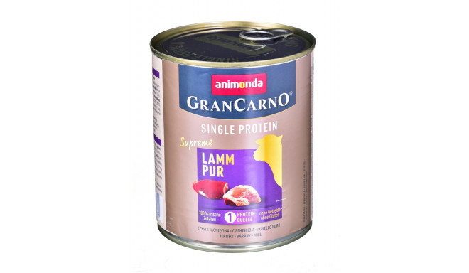 ANIMONDA GranCarno Single Protein flavor: lamb - 800g can