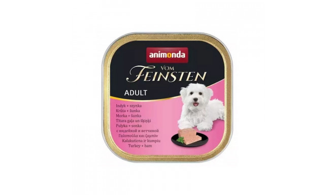 ANIMONDA VOM FEINSTEN ADULT LUNCH märg koeratoit kalkuni ja singiga 150 g