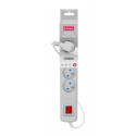 Activejet grey power strip with cord ACJ COMBO 5G/5M/BEZP. AUT/S