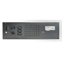 Gembird - Ups rack 19'' 3.4u 1500va, 4xiec 230v out, iec14 in,rj11, usb, lcd Line-Interactive 1.5 kV