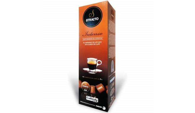 Капсулы с кофе в коробке Stracto Intenso (10 uds)