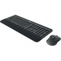 Logitech Advance Wireless Keyboard and Mouse Combo MK545, Black