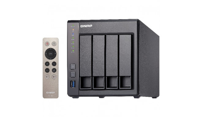 4-Bay QNAP TS-451+-8G Intel Celeron 2.0GHz Quad Core (up to 2.42GHz) Adapter