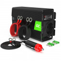 Green Cell KFZ Spannungswandler Power Inverter 12V > 230V 300/600W Black
