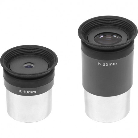 Eyepiece set K 10mm and K 25mm, Omegon
