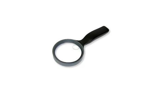 Magnifying glass, Carson 2.5X (90 mm) with handle and 5X spot