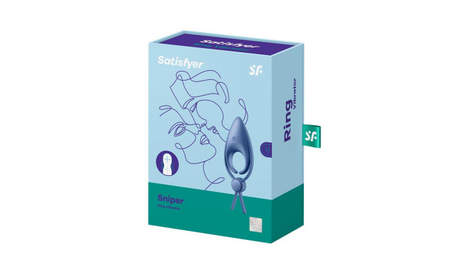 SATISFYER SNIPPER RING VIBRADOR VIOLETA 1UN