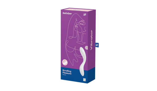 SATISFYER RROLLING PLEASURE VIBRADOR PUNTO G BLANCO 1UN