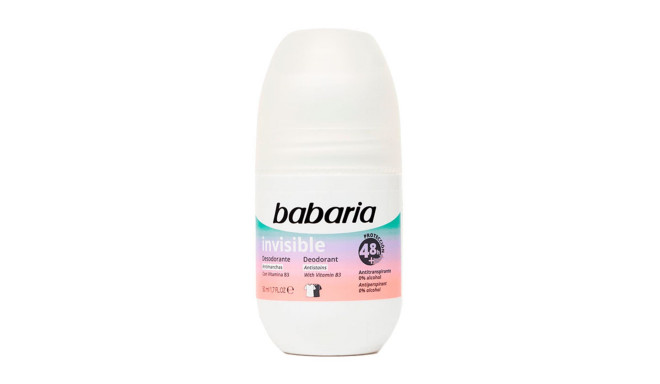 BABARIA INVISIBLE DESODORANTE ROLL-ON 50ML