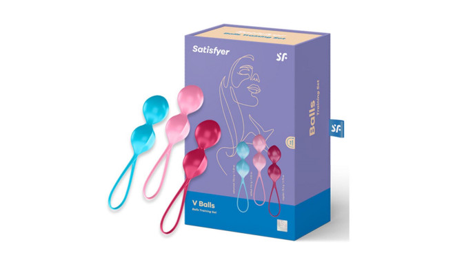 SATISFYER V BALLS EJERCITADOR SUELO PELVICO 3UN