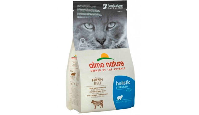 ALMO NATURE Adult Sterilised with Beef - Dry Cat Food - 400 g