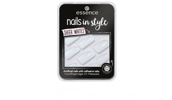 ESSENCE NAILS IN STYLE uñas artificiales #11-sheer whites