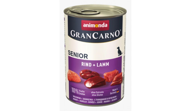 ANIMONDA GranCarno Senior Veiseliha lambaga - Märg koeratoit - 400 g