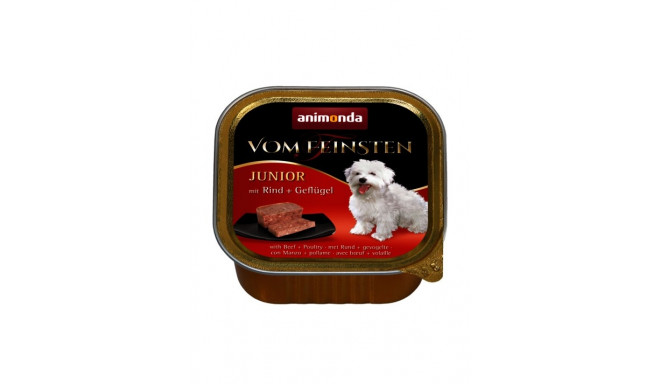 ANIMONDA Vom Feinsten Junior Beef with poultry - wet dog food - 150g