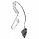 EM-3927-H2/SC/1W acoustic tube earpiece with lapel PTT for Hytera 2pin connector