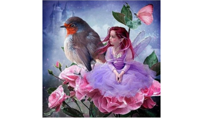 Norimpex Diamond Mosaic Thumbelina with swall