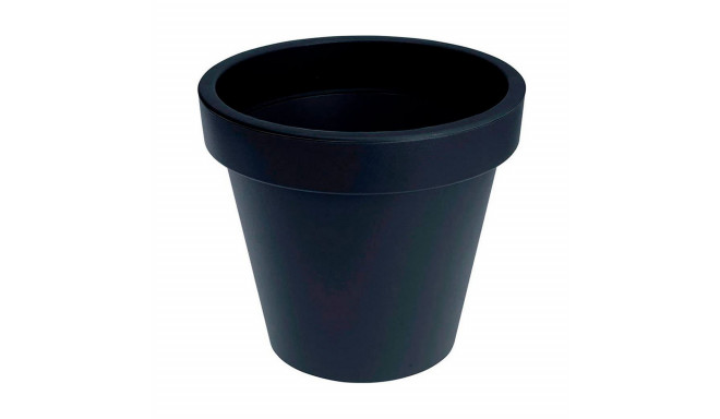 Plant pot Plastiken Anthracite polypropylene Ø 25 cm