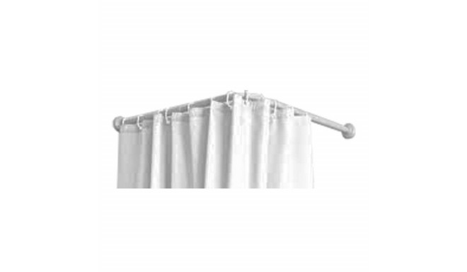 Curtain Bar Mirtak White polypropylene (80 x 80 cm)