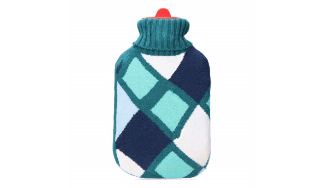 Hot Water Bottle EDM Blue Wool (2 L)