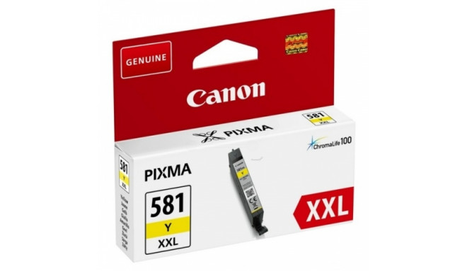 Canon CLI-581XXL (1997C001) Ink Cartridge, Yellow
