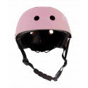 Kask M dla dzieci 3-7 lat z lampką LED różowy