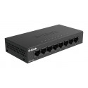 D-Link Switch DGS-108GL/E Unmanaged, Desktop,