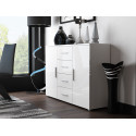 Cama living room sideboard UNI WHITE white/white gloss Cama living room sideboard UNI WHITE white/white gloss