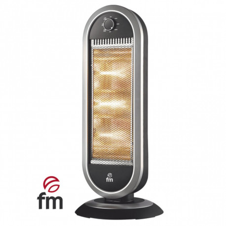 Grzejnik Grupo FM H30 Melns 1200 W