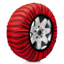 Car Snow Chains Classic Red Textile Size 66