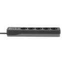 APC PME5B-GR surge protector Black 5 AC outlet(s) 230 V 1.5 m