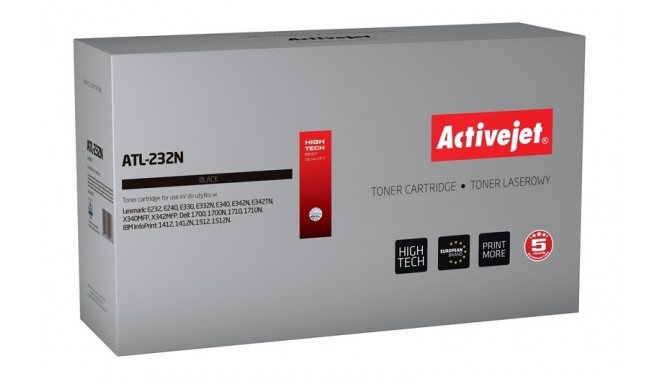 Activejet ATL-232N Toner (replacement for Lexmark 24016SE; Supreme; 3,000 pages; black)