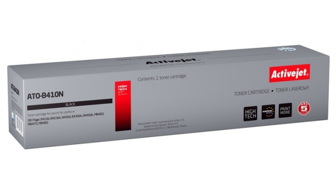 Activejet ATO-B410N Toner (Replacement for OKI 43979102; Supreme; 3500 pages; black)