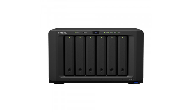 Synology DiskStation DS1621+ NAS/salvestusserver Lauaarvuti Ethernet LAN Must V1500B