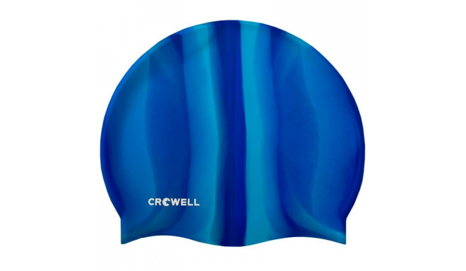 Crowell Multi Flame silicone swimming cap col. 13