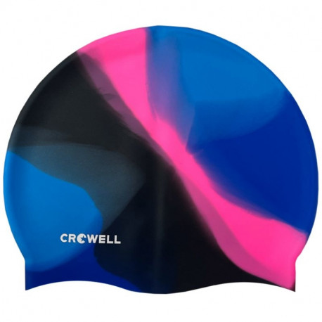 Crowell Multi Flame Silicone Swimming Cap, col. 17