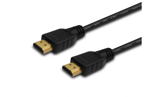 Savio CL-05 HDMI kaabel 2 m HDMI Type A (Standard) must