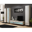 Cama TV stand VIGO NEW 30/140/40 sonoma/white gloss