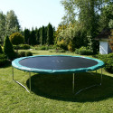 Trampoline D366cm with green pad