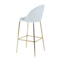 Bar chair BEETLE white