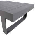 Coffee table FLUFFY 133x73,5xH42cm, grey