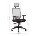 Task chair JOY grey