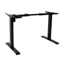 Table leg ERGO with 1 motor, black